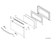 Схема №2 KM1440000X с изображением Панель для духового шкафа Aeg 140010258378
