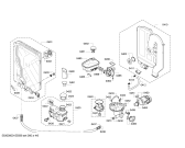 Схема №3 SMV86M90DE с изображением Силовой модуль запрограммированный для посудомойки Siemens 00653266