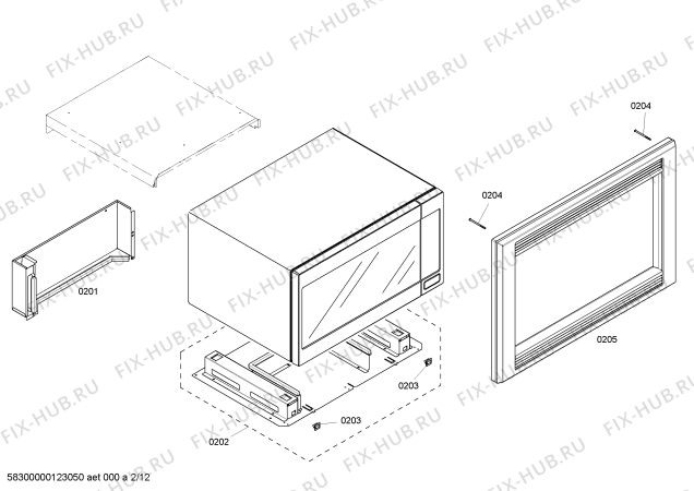 Схема №1 PODM301J с изображением Скоба для плиты (духовки) Bosch 00608388