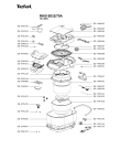 Схема №1 RK815832/79A с изображением Запчасть для электромультиварки Tefal SS-996078