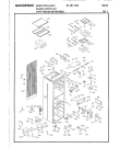 Схема №3 IK481029 с изображением Стеклянная полка для холодильника Bosch 00294448