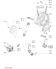 Схема №1 AWO/D 7244 с изображением Модуль (плата) для стиралки Whirlpool 480111102644