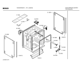 Схема №3 SGI30A05GB с изображением Вкладыш в панель для посудомоечной машины Bosch 00369999