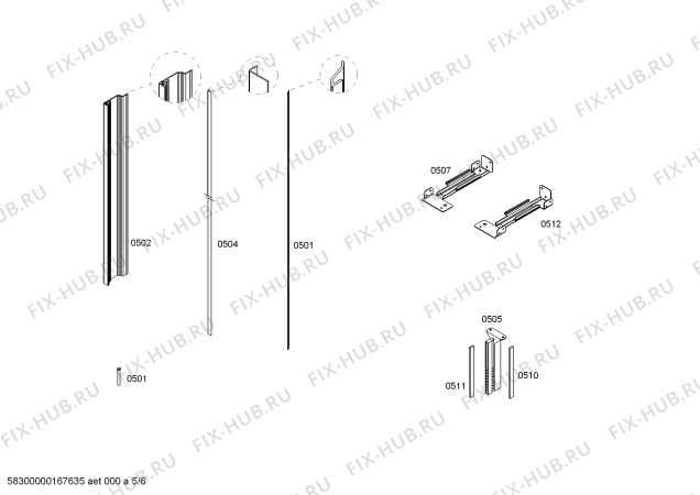 Схема №2 FIN30MIIR1 F 1801 VI с изображением Стартовый узел для холодильной камеры Bosch 00628058
