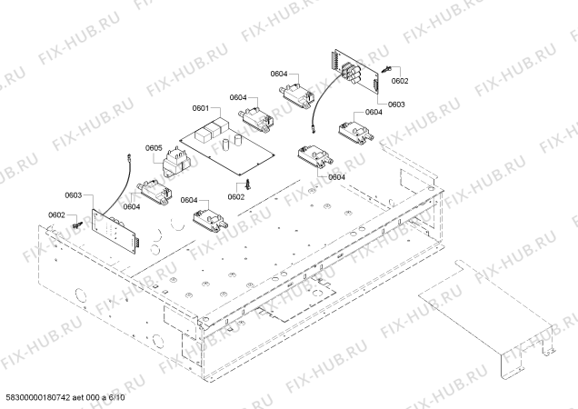 Схема №3 PRG366JG с изображением Скоба для электропечи Bosch 00706604