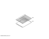 Схема №2 1KCC62250 с изображением Крышка для плиты (духовки) Bosch 00658723