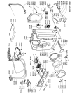 Схема №1 AWG 879 OS с изображением Обшивка для стиралки Whirlpool 481246469057