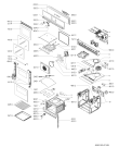 Схема №1 AKZ 676/TI/01 с изображением Дверца для духового шкафа Whirlpool 481245249758