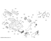 Схема №1 WTS86512CH с изображением Панель управления для сушильной машины Bosch 00667810