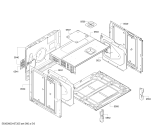 Схема №2 HBG73B520C с изображением Мотор вентилятора для духового шкафа Bosch 00750027