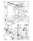 Схема №1 ADL 831 WH/2 с изображением Обшивка для посудомоечной машины Whirlpool 481945319954