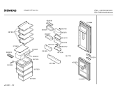 Схема №1 KS28V20 с изображением Петля двери для холодильной камеры Bosch 00154265