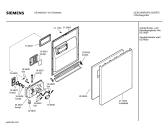 Схема №1 SE34658 Extraklasse с изображением Передняя панель для электропосудомоечной машины Siemens 00431717
