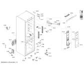 Схема №2 KGN56HI30N Bosch с изображением Дверь для холодильной камеры Bosch 00717954