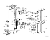 Схема №1 ARC5566NFW (F090345) с изображением Емкоть для порошка для стиралки Indesit C00331740