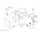 Схема №2 WOP1651II Topp WOP1651 с изображением Крышка барабана - верхняя часть для стиральной машины Bosch 00497517