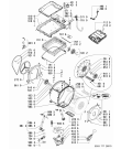 Схема №1 AWE 7777 с изображением Обшивка для стиральной машины Whirlpool 481245310946