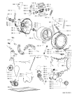 Схема №2 729 WT/CR с изображением Ручка (крючок) люка для стиралки Whirlpool 480111101173
