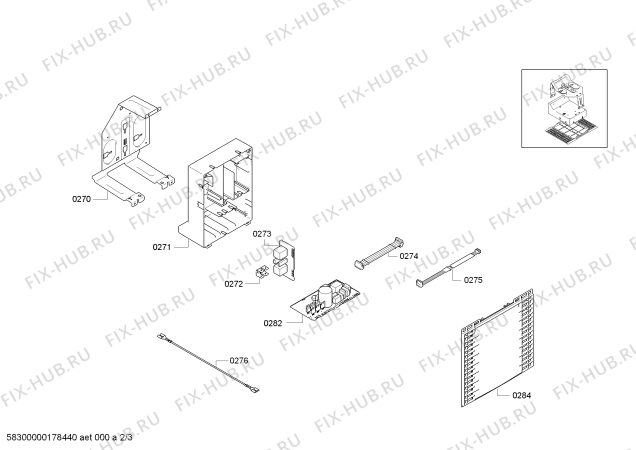 Взрыв-схема вытяжки Bosch DWB067J50 Bosch - Схема узла 02