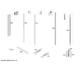 Схема №2 T18IW800SP с изображением Вентиляционная решетка для холодильника Bosch 00607112