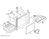 Схема №3 HB33L550S с изображением Фронтальное стекло для электропечи Siemens 00472930