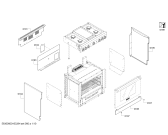 Схема №2 PRL364GDH с изображением Панель управления для духового шкафа Bosch 00683741