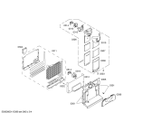 Схема №1 3KF4930N с изображением Дверь для холодильника Bosch 00242146