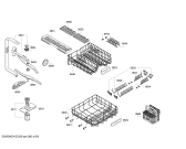 Схема №1 S41M53S6EU с изображением Передняя панель для электропосудомоечной машины Bosch 00679454