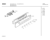 Схема №1 HSG142ATR, Bosch с изображением Ручка управления духовкой для плиты (духовки) Bosch 00184038