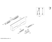 Схема №2 SPUCY43M21 с изображением Передняя панель для посудомоечной машины Bosch 11009470