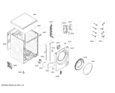 Схема №1 WM4UH641ES с изображением Держатель для стиралки Siemens 00636371