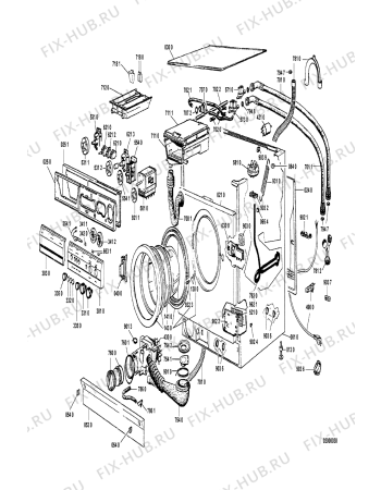 Схема №1 WTI 910 с изображением Датчик для стиралки Whirlpool 481990500367