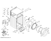 Схема №3 WVH2846XEE с изображением Панель управления для стиральной машины Bosch 00702604