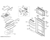 Схема №1 3FFP3767 с изображением Дверь для холодильной камеры Bosch 00248535