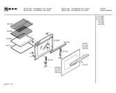 Схема №1 B1420W0 MEGA 4425 с изображением Панель управления для плиты (духовки) Bosch 00290357