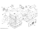 Схема №2 C67M70S0 с изображением Фронтальное стекло для электропечи Bosch 00688816