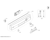 Схема №4 3VS302IA A+ Dosificador todo in 1 с изображением Передняя панель для посудомойки Bosch 00791231