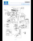 Схема №1 BCO 255 с изображением Запчасть для электрокофемашины DELONGHI TI1082