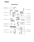 Схема №1 CM440812/9Q0 с изображением Микрофильтр для кофеварки (кофемашины) Tefal FS-9100016350