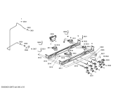 Схема №2 FP120I13SC с изображением Горелка для плиты (духовки) Bosch 00647425