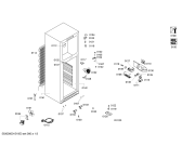 Схема №1 BD2668TM с изображением Дверь для холодильной камеры Bosch 00246349