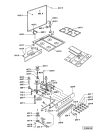 Схема №1 ACM 207/BL с изображением Панель для плиты (духовки) Whirlpool 481945358403