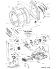 Схема №1 TRKK 6840/1 с изображением Ремень для электросушки Whirlpool 481235818008