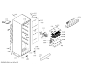 Схема №2 GSN32V15 с изображением Дверь для холодильной камеры Bosch 00246720