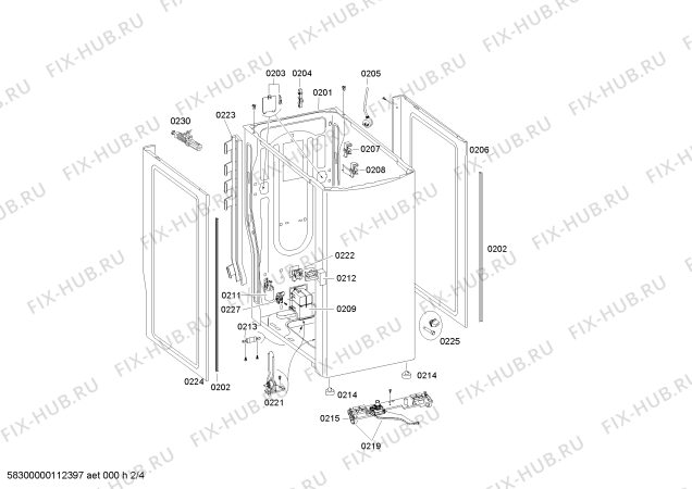 Схема №1 WP13T550BY T13.55 с изображением Панель управления для стиралки Siemens 00448267