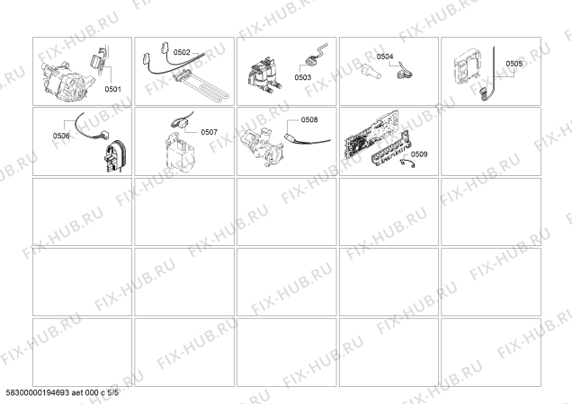 Схема №1 WAK20169IN с изображением Ручка для стиральной машины Bosch 12019095