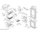 Схема №2 KGN57SB34N с изображением Дисплейный модуль для холодильника Bosch 00754348