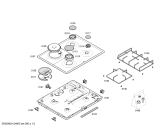 Схема №1 3EFX333N с изображением Решетка для электропечи Bosch 00665907