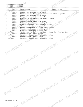 Схема №1 EK345025 с изображением Транспортировочный предохранитель для холодильной камеры Bosch 00292980