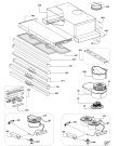 Схема №1 DF9131E (199025, BI1S2BS) с изображением Моторчик для вентиляции Gorenje 257899